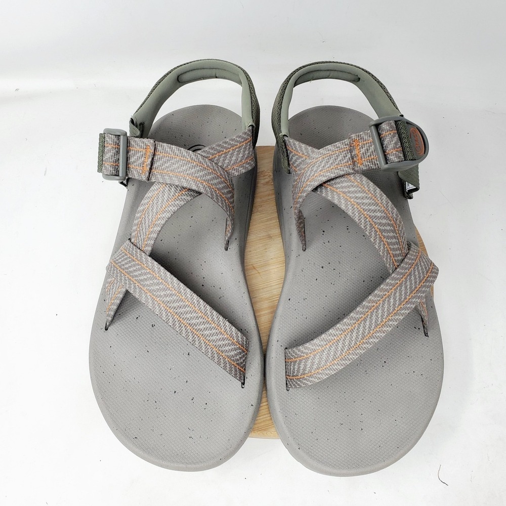 Chaco CushZ Sandals Mens 12 Extra Cushioned Hiking Water Adjustable Straps Shoes